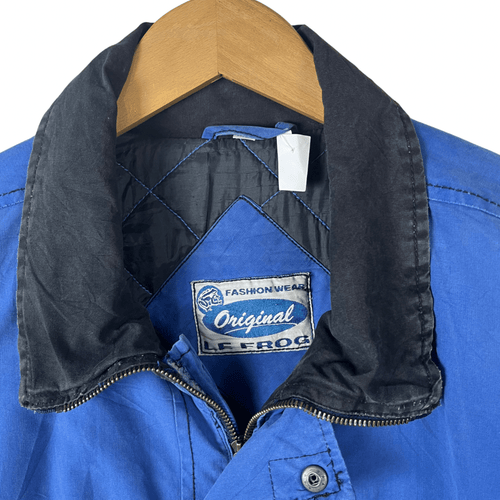 Le Frog blue jacket, size 3XL