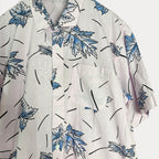 Leaf Pattern Shirt XL - Funkify