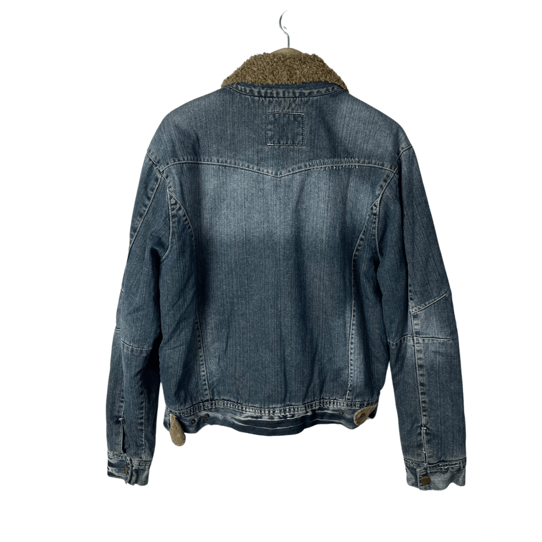 Legend and Soul Denim Fur lined Jacket XL - Funkify