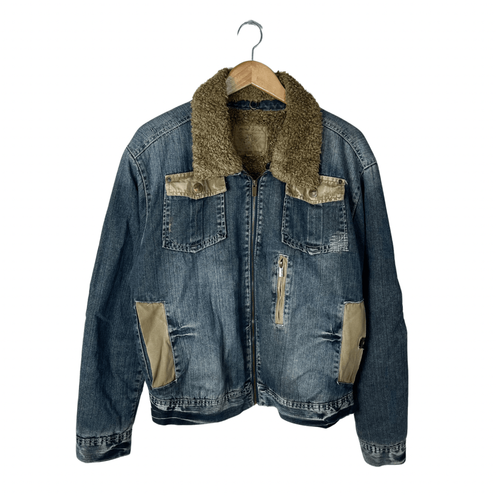 Legend and Soul Denim Fur lined Jacket XL - Funkify