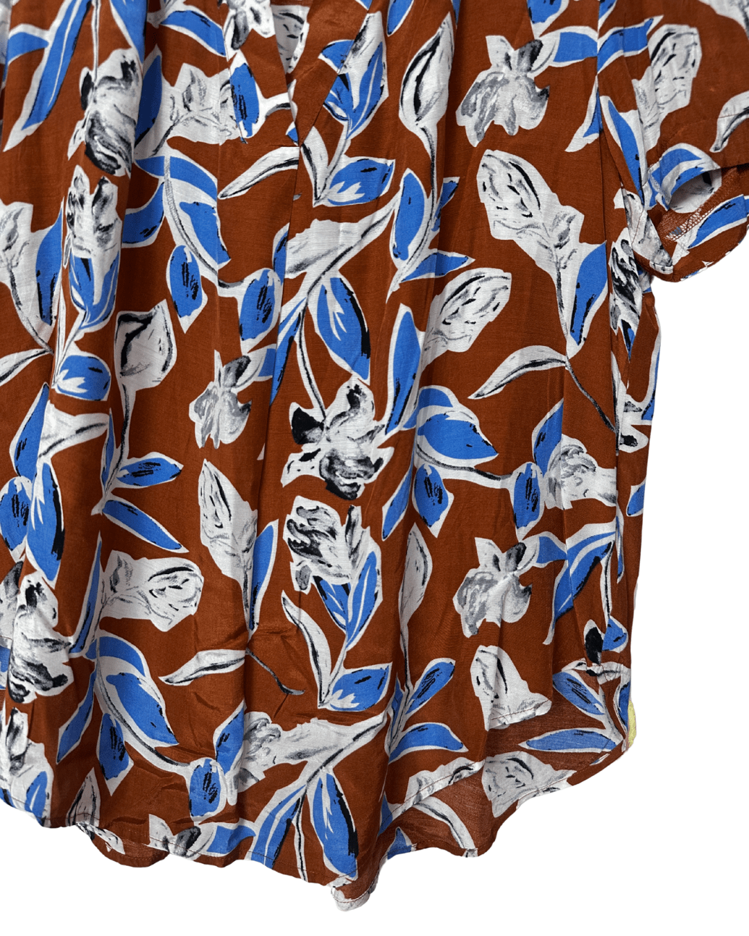 Leina & Fleur Pleated Shirt - Women's XL - Funkify