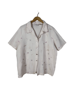 Lemon Grass Linen Blend Shirt XL - Funkify