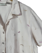 Lemon Grass Linen Blend Shirt XL - Funkify