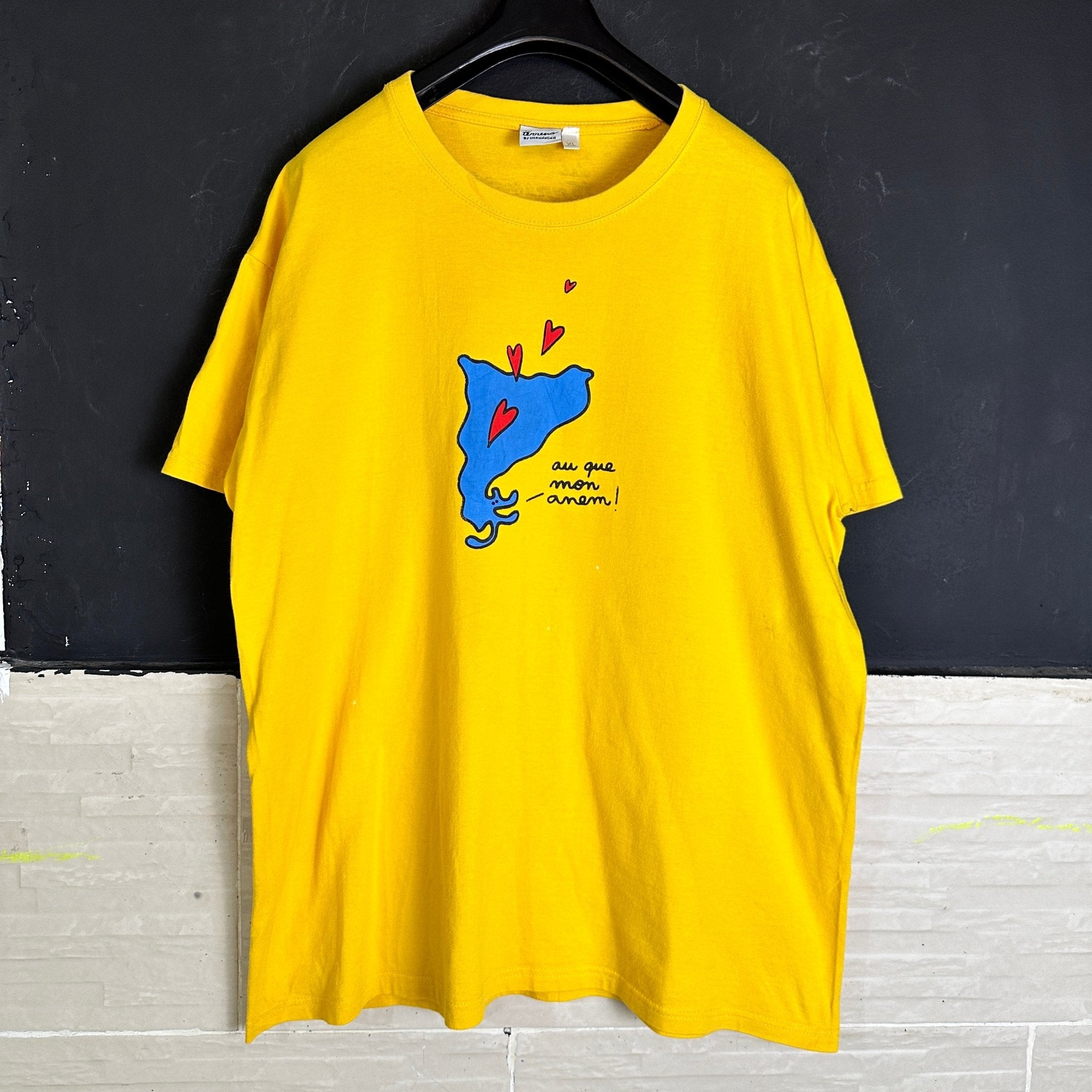 Letterprint Graphic T-shirt - Funkify