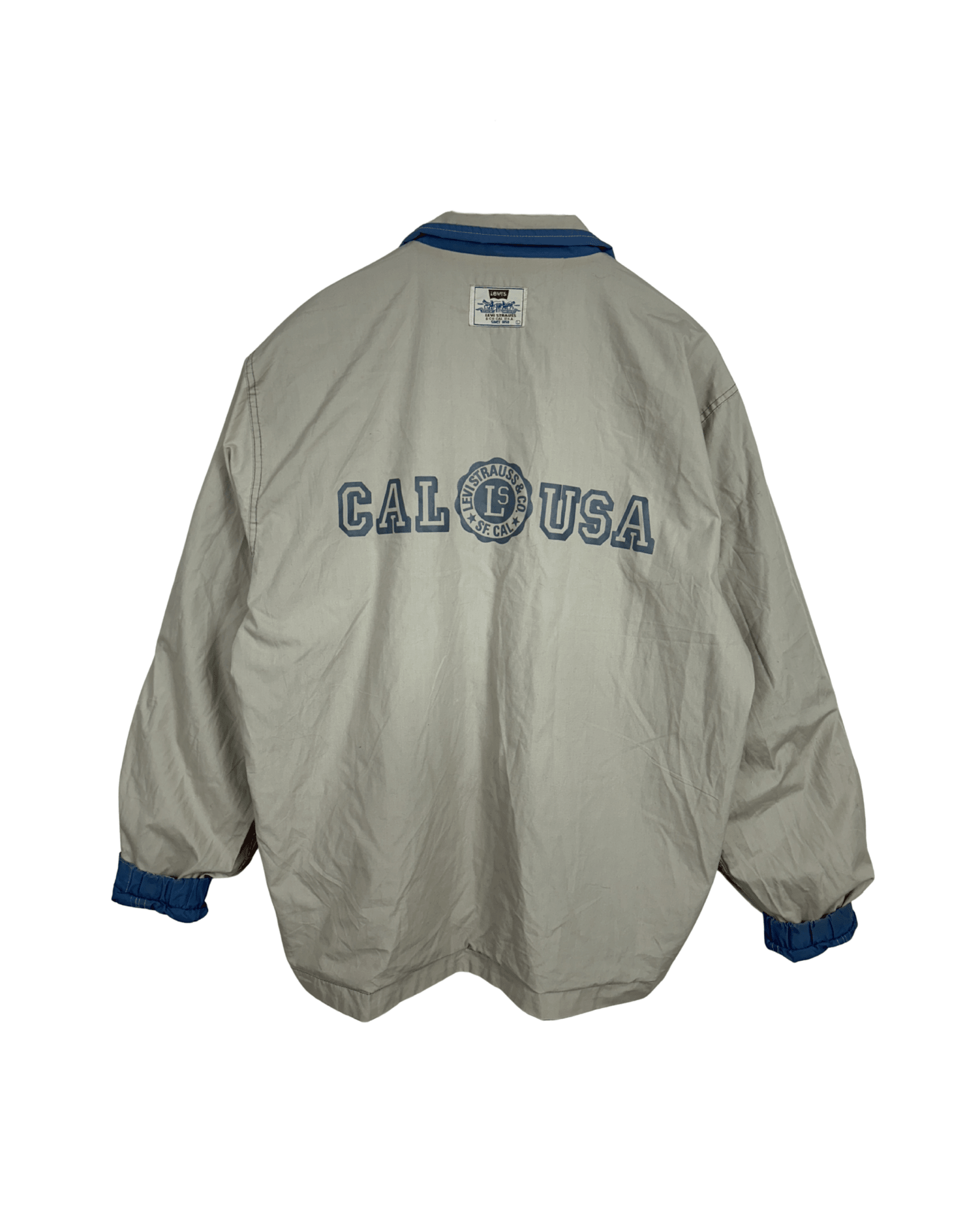Levi's Reversible 2in1 CAL USA Harrington Jacket - Large - Funkify