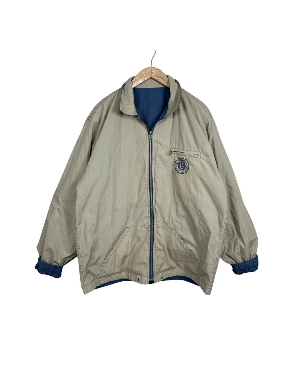 Levi's Reversible 2in1 CAL USA Harrington Jacket - Large - Funkify