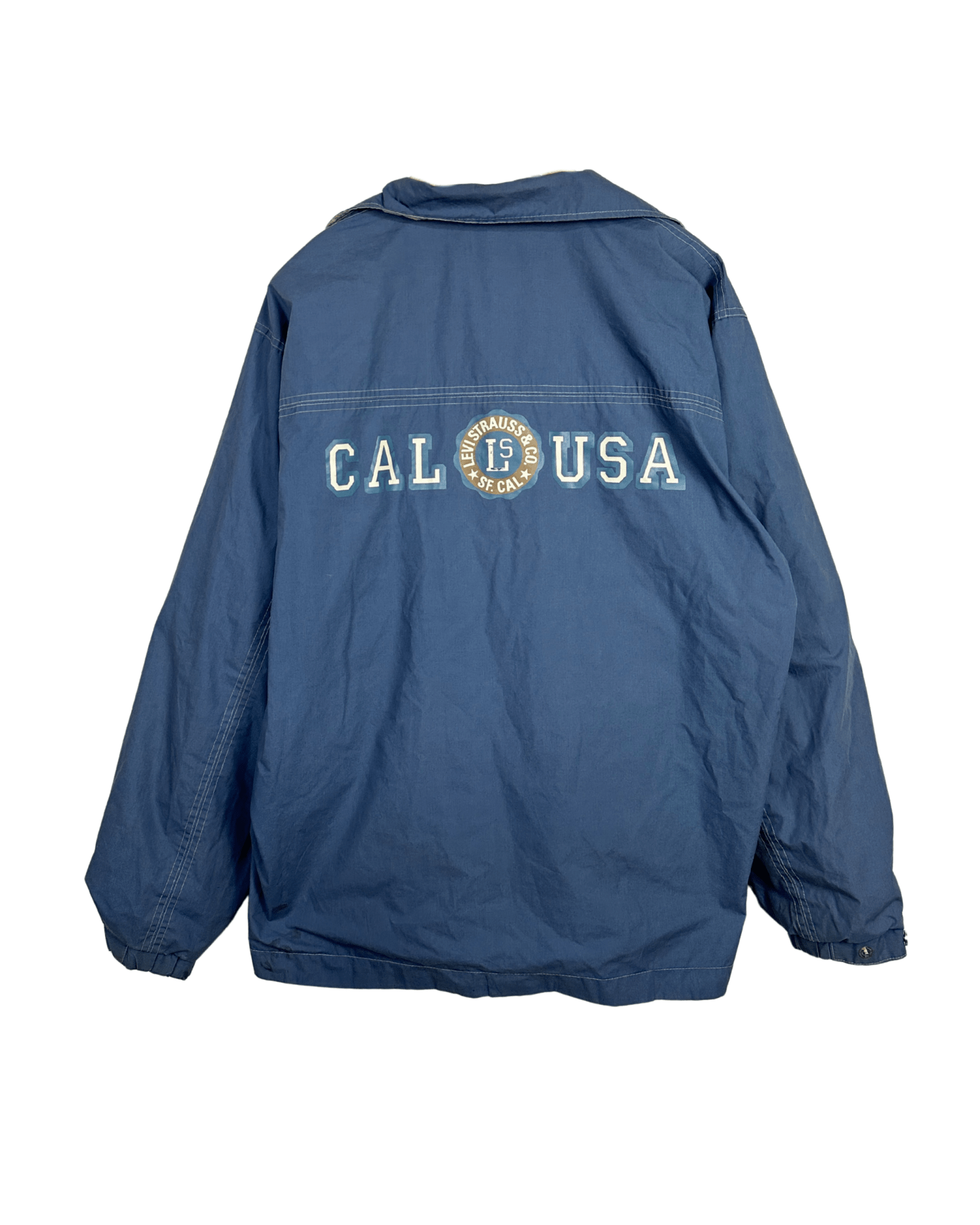 Levi's Reversible 2in1 CAL USA Harrington Jacket - Large - Funkify