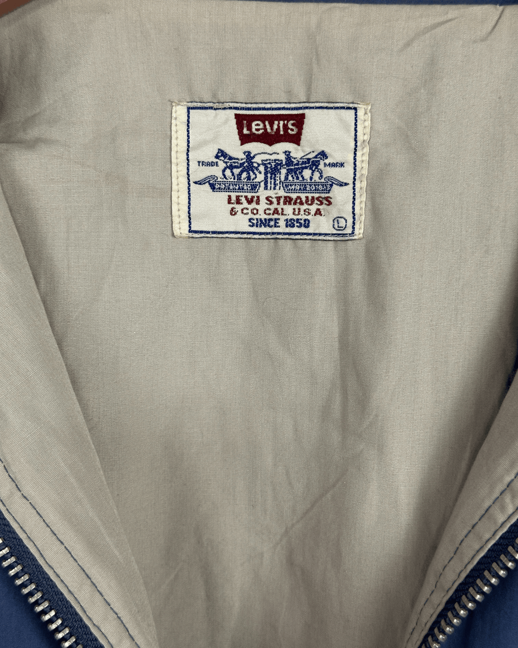 Levi's Reversible 2in1 CAL USA Harrington Jacket - Large - Funkify