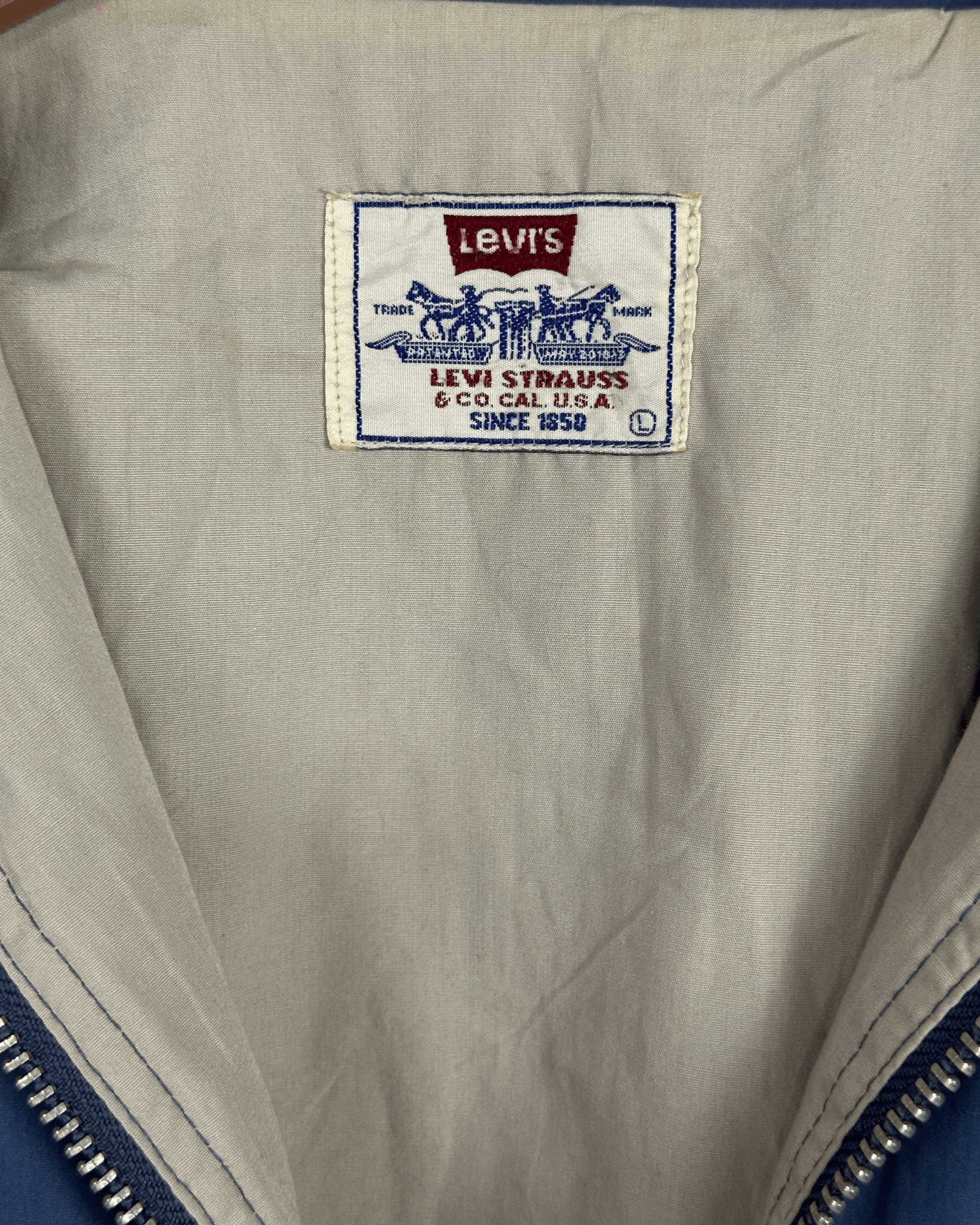 Levi's Reversible 2in1 CAL USA Harrington Jacket - Large - Funkify