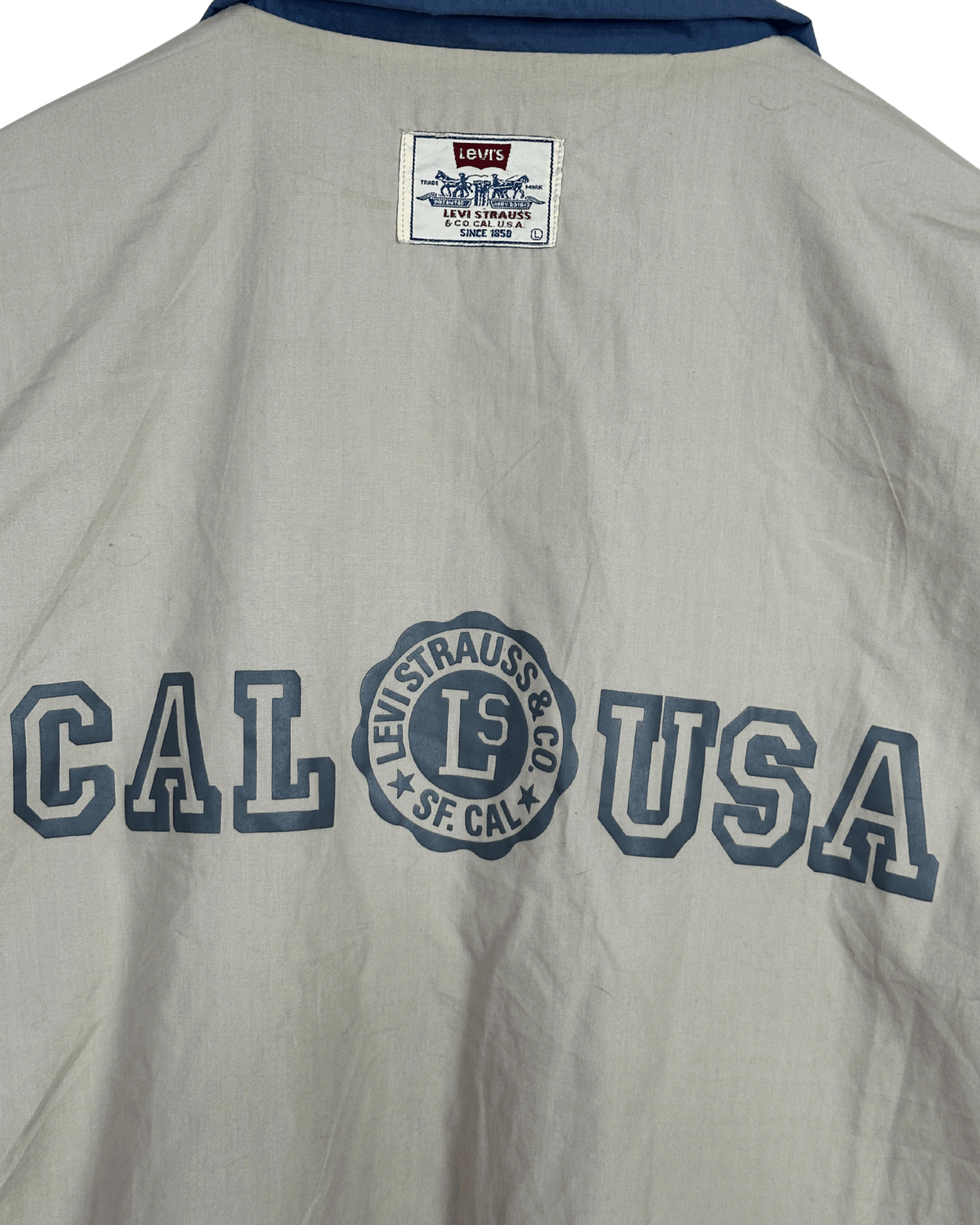 Levi's Reversible 2in1 CAL USA Harrington Jacket - Large - Funkify