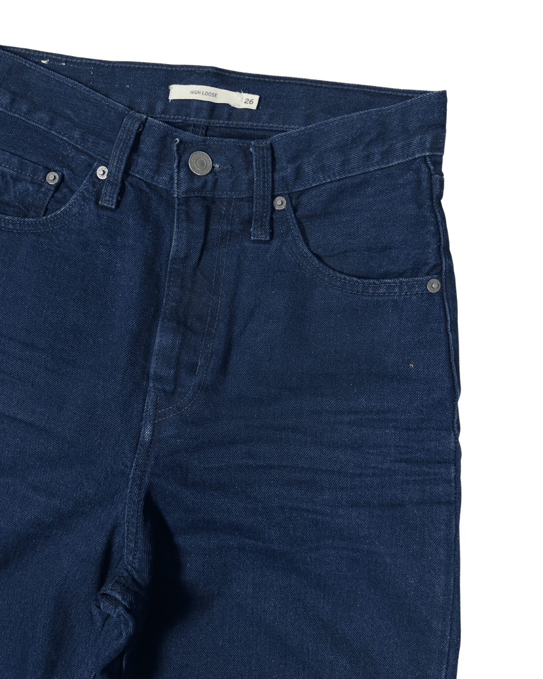 Levi's Wellthread High Loose Jeans - Eco Denim Women's W26 L33 - Funkify