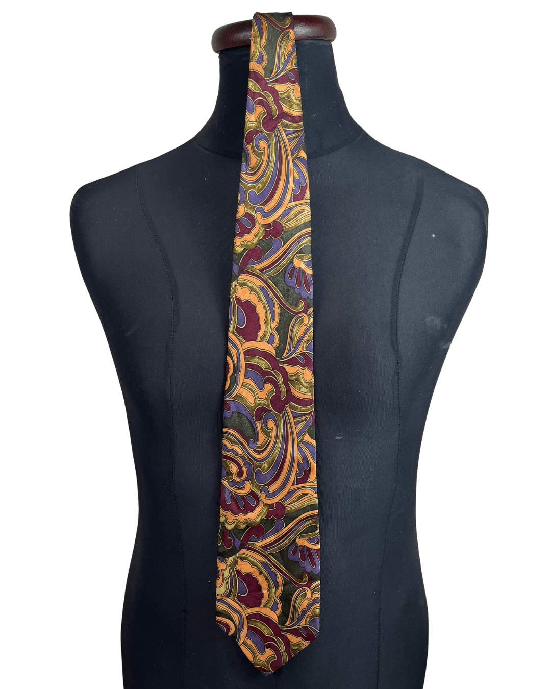 Linea Uno multicolor paisley necktie