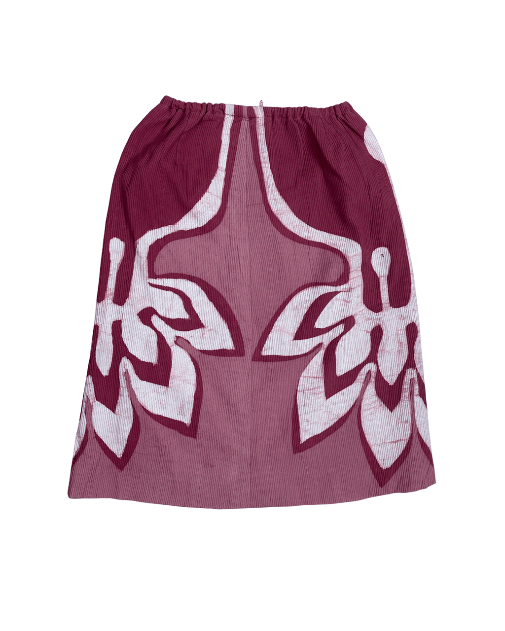 Loti Boho Floral A - Line Lined Midi Skirt - Funkify