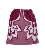 Loti Boho Floral A - Line Lined Midi Skirt - Funkify