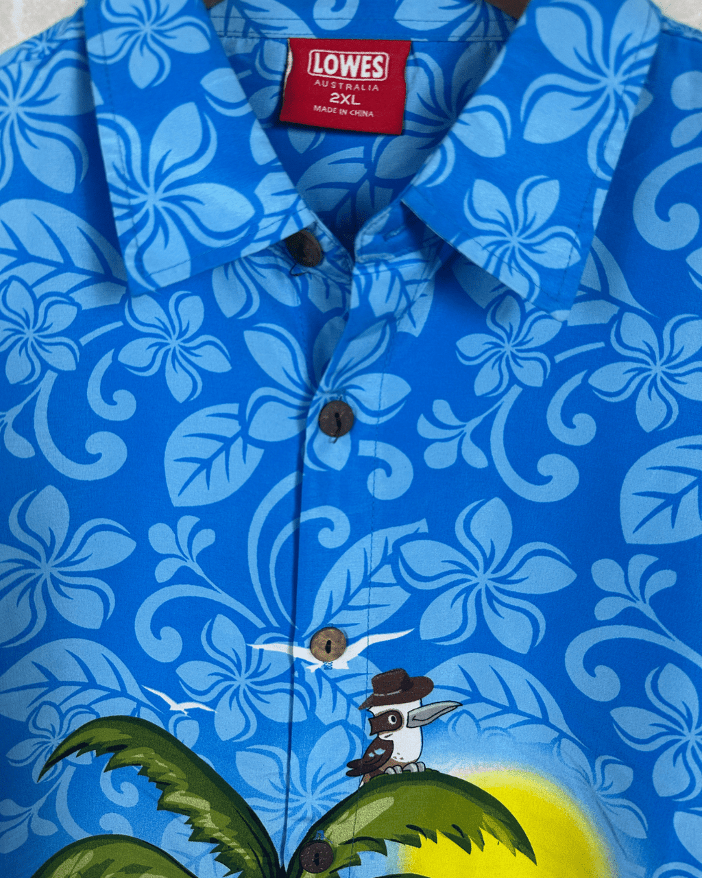 Lowes Hawaiian Shirt 2XL - Funkify