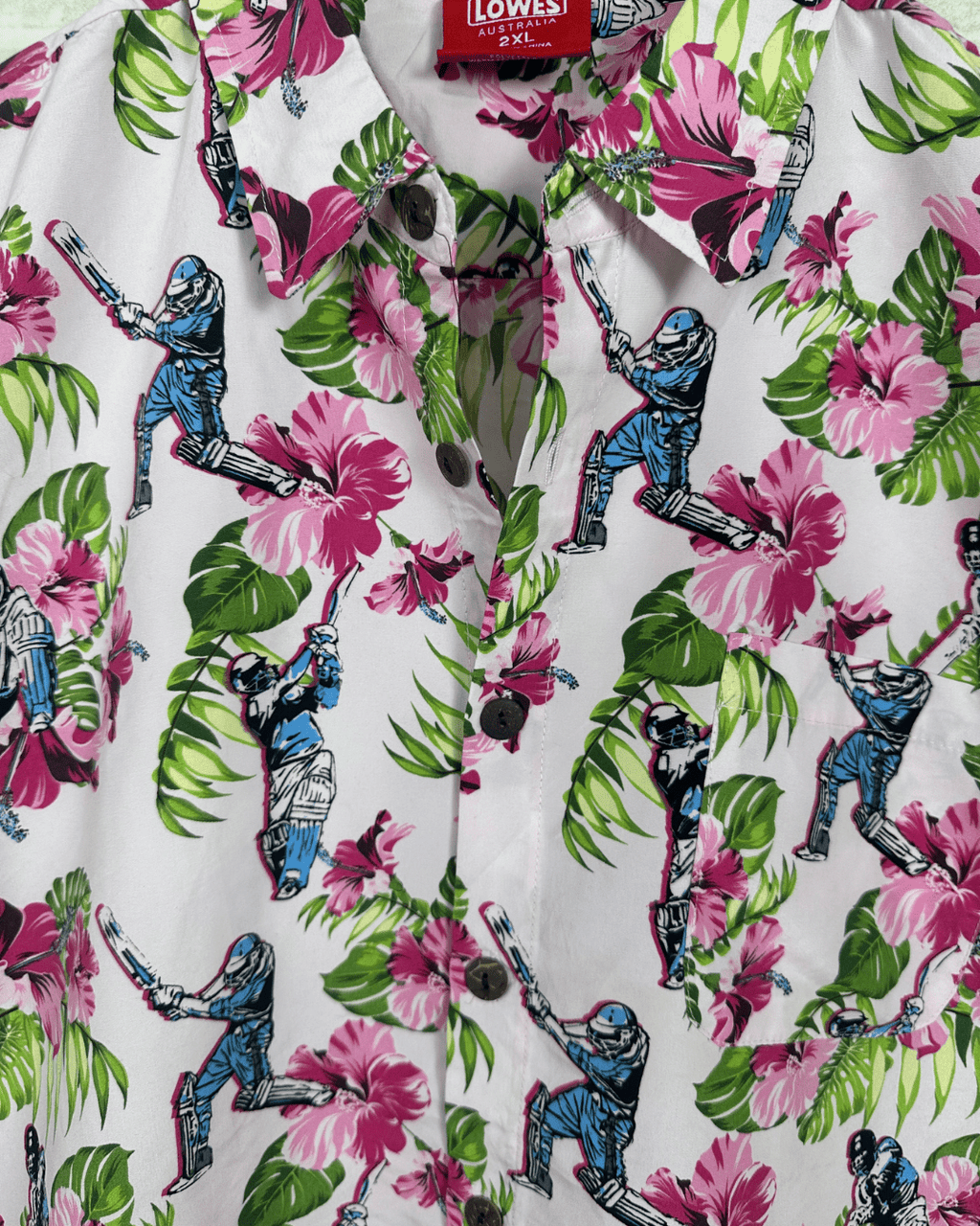Lowes Hawaiian Shirt 2XL - Funkify