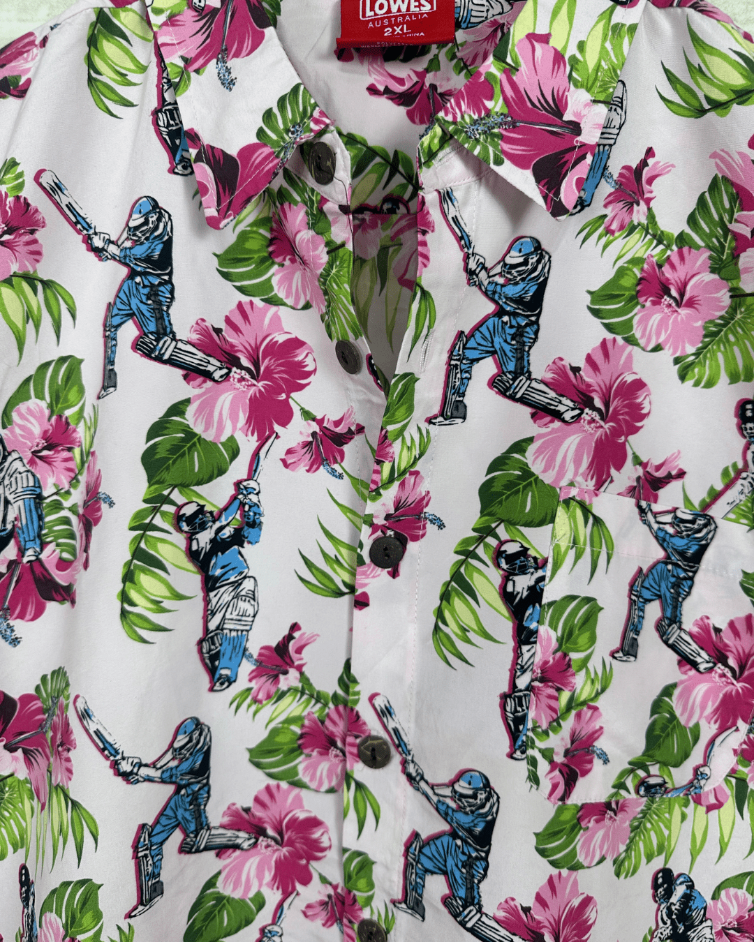 Lowes Hawaiian Shirt 2XL - Funkify