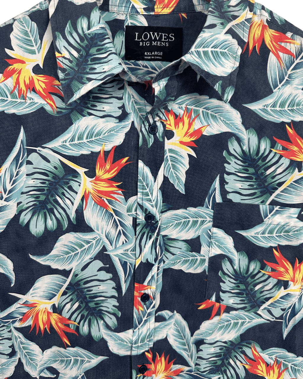 Lowes Hawaiian shirt - 4XL - Funkify