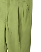 Lucci Collezione Green Pleated Dress Pants - Men's 40W - Funkify