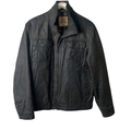 M & S North Coast Genuine Leather Jacket Medium - Funkify