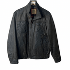 M & S North Coast Genuine Leather Jacket Medium - Funkify