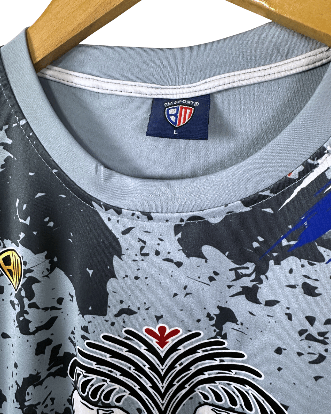 M Sport Thailand “Chang” Multi - Sponsor Football Fan Jersey - Funkify