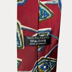 Abstract Eye Pattern Necktie 8.5 cm