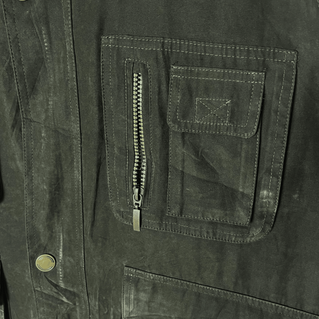 Mai Fashion Olive Cargo Vest XL - Funkify