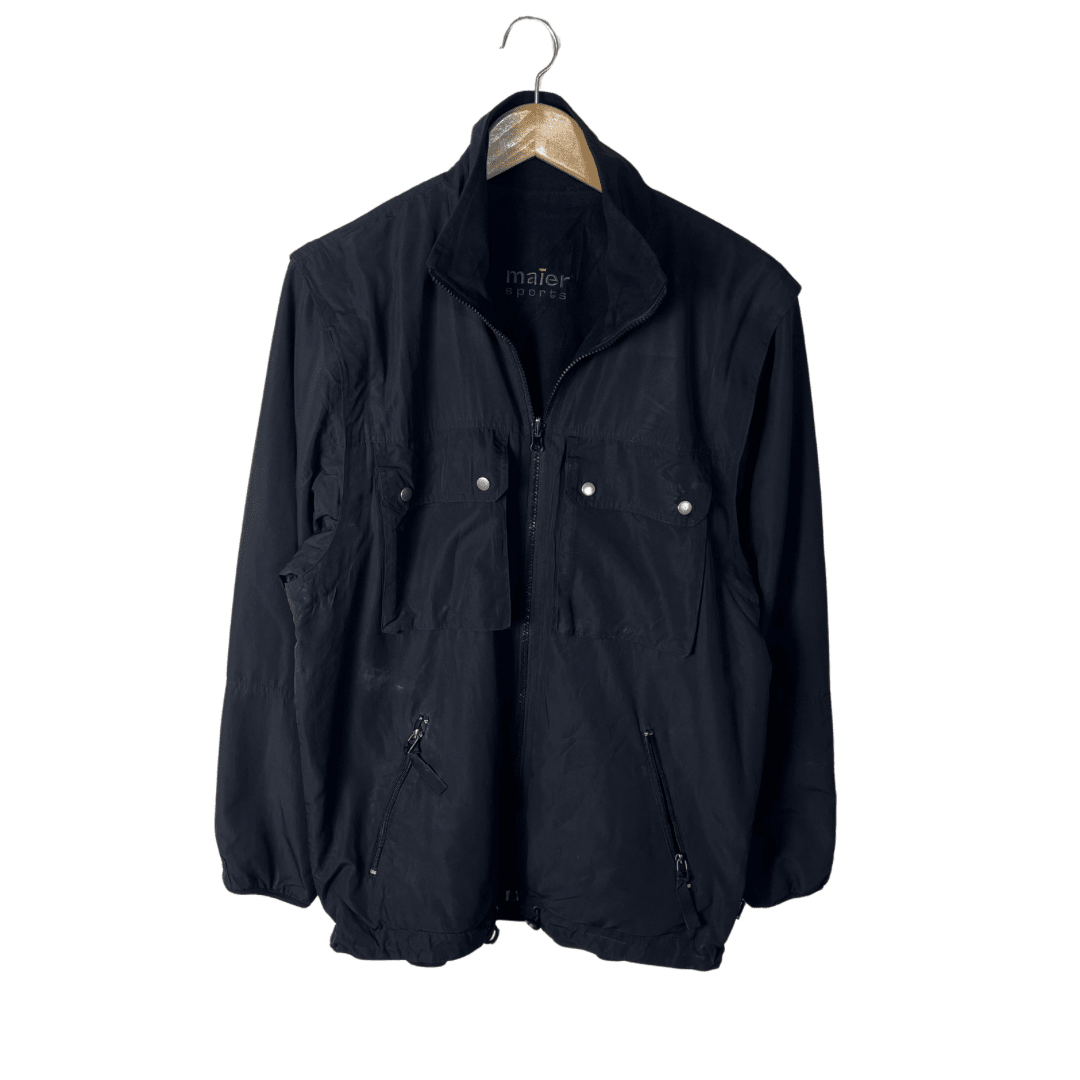 Maier 2 - in - 1 Jacket and Vest with Removable Sleeves Large - Funkify