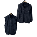 Maier 2 - in - 1 Jacket and Vest with Removable Sleeves Large - Funkify