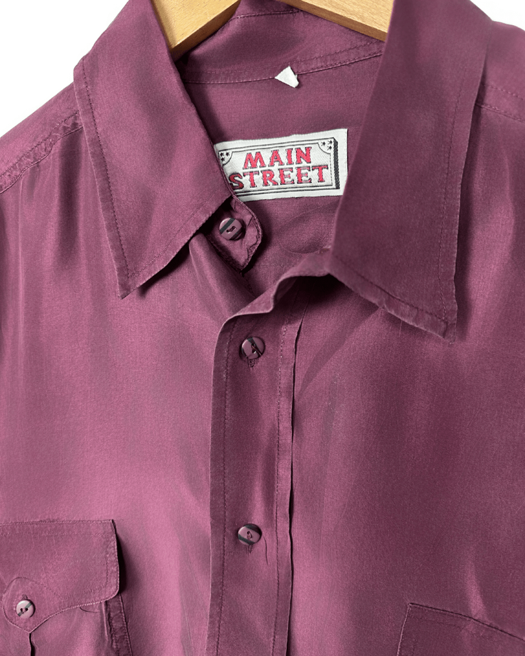 Main Street Silk - Blend Shirt XL - Funkify