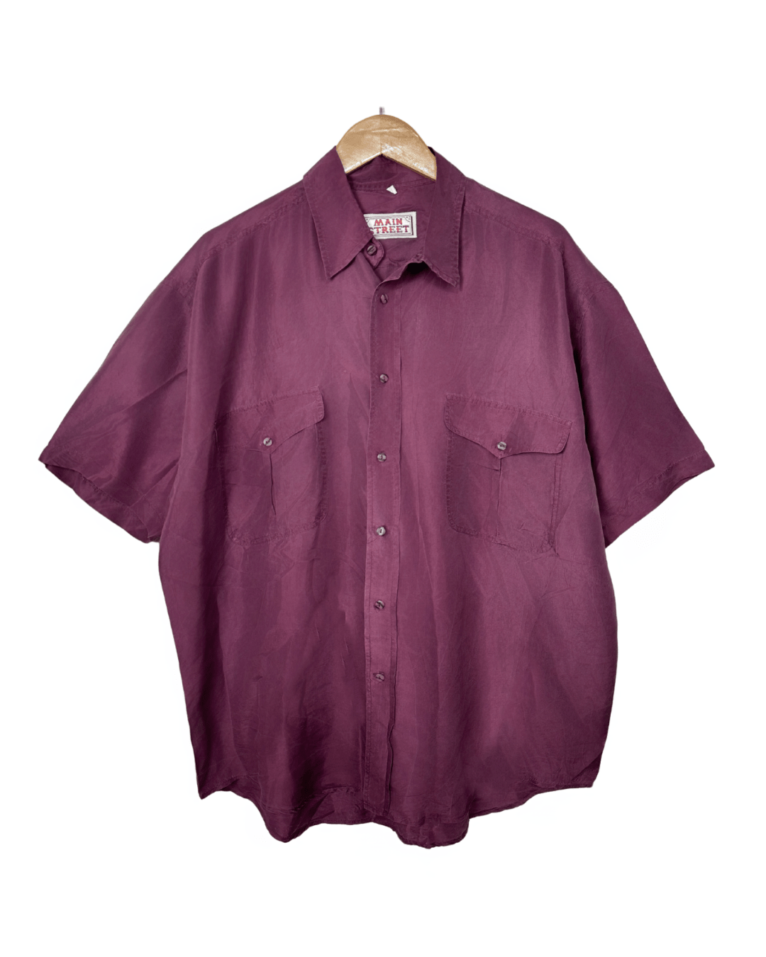 Main Street Silk - Blend Shirt XL - Funkify