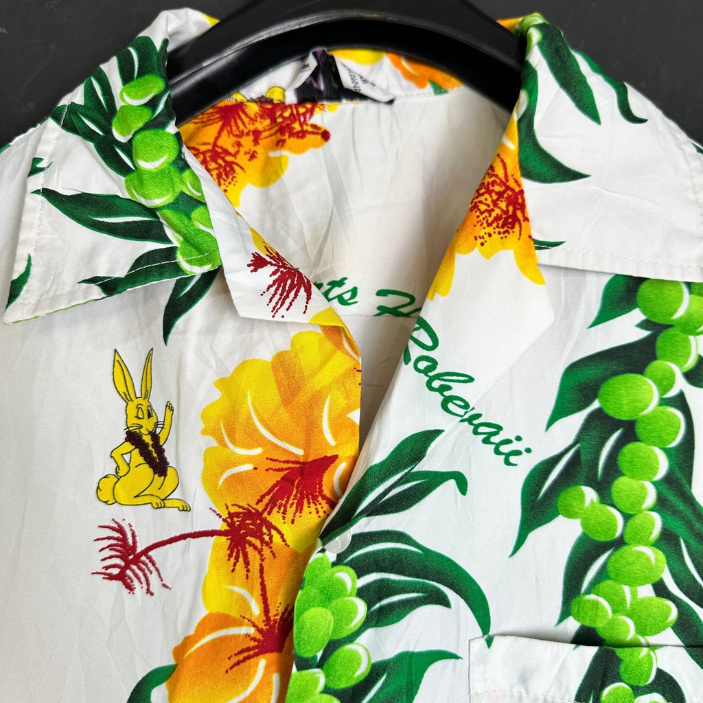 Malihini Hawaii Hawaiian Shirt Large - Funkify