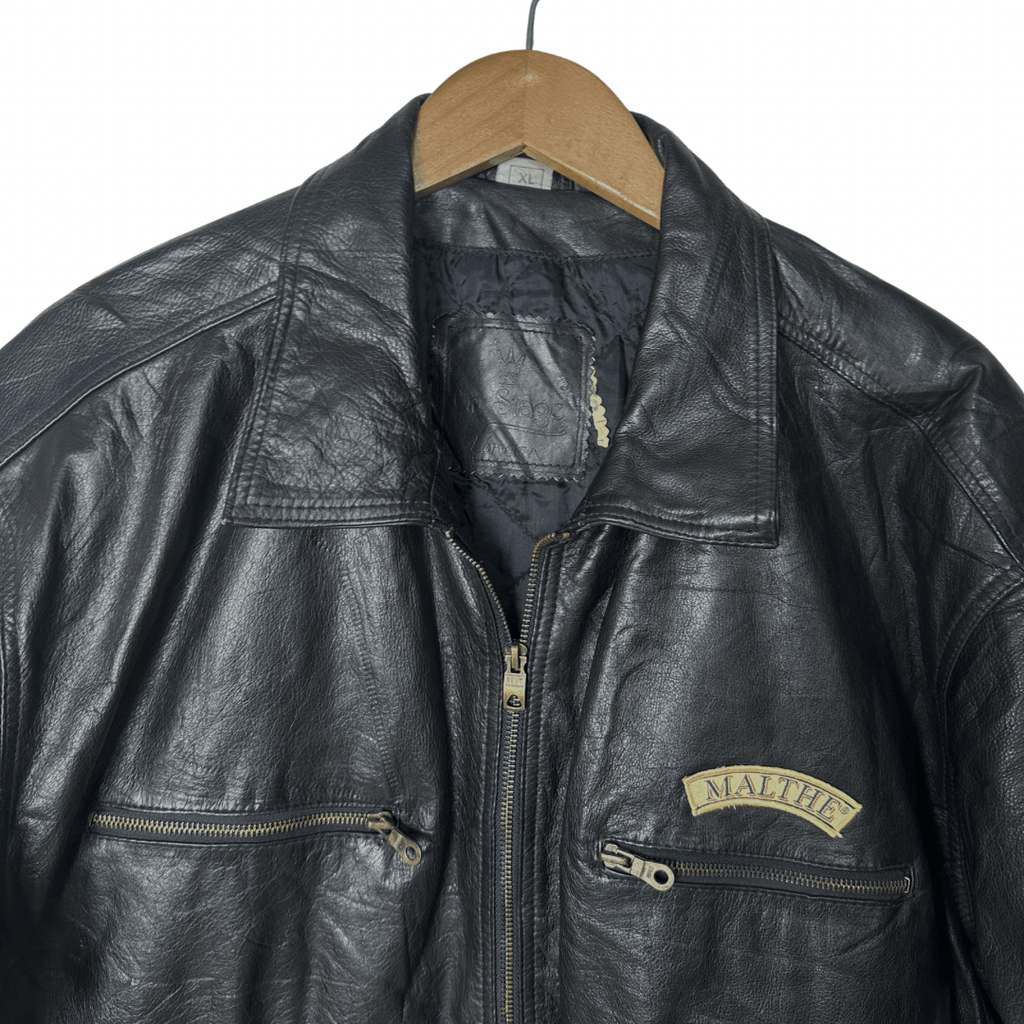 Malthe Genuine Leather Jacket XL - Funkify