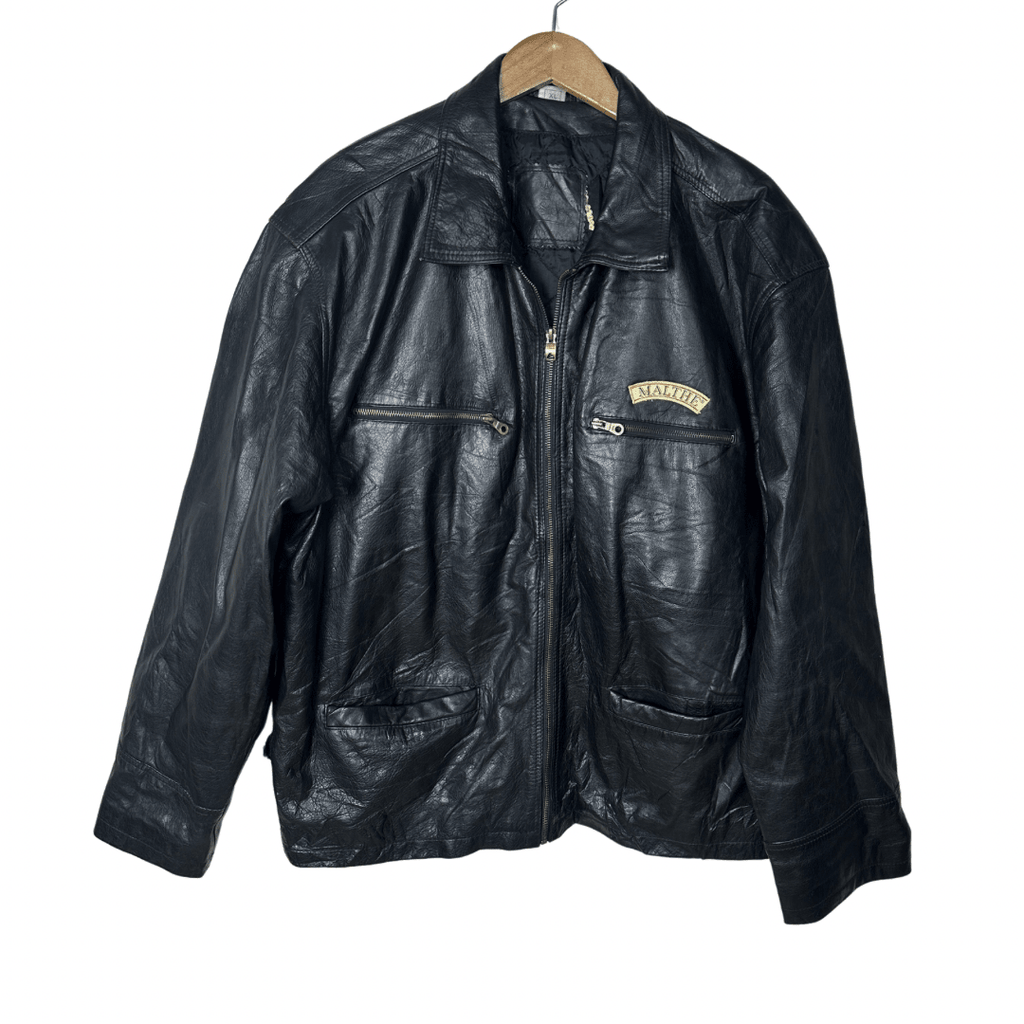 Malthe Genuine Leather Jacket XL - Funkify