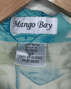 Mango Bay Beaded Applique Floral Women's Shirt 2XL - Funkify
