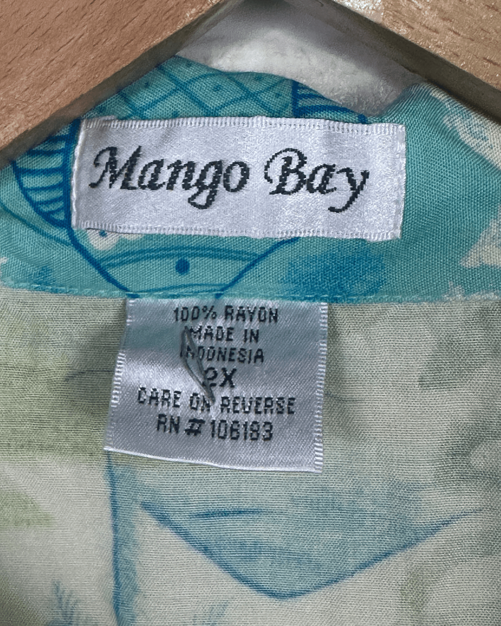 Mango Bay Beaded Applique Floral Women's Shirt 2XL - Funkify