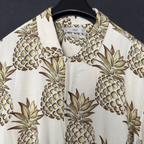 Mango Pineapple Pattern Shirt Medium - Funkify