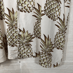 Mango Pineapple Pattern Shirt Medium - Funkify