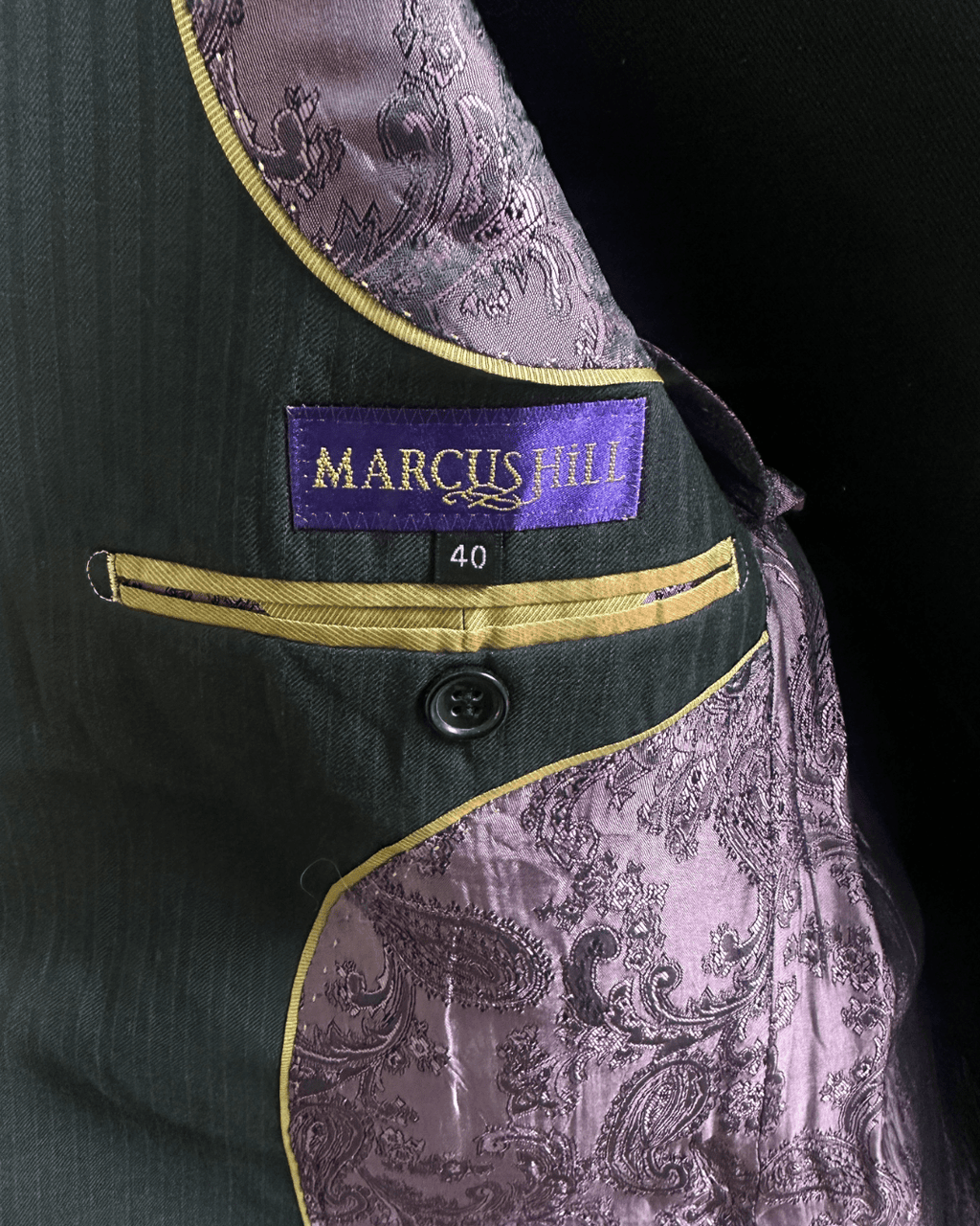 Marcus Hill Pinstripe Blazer - Funkify