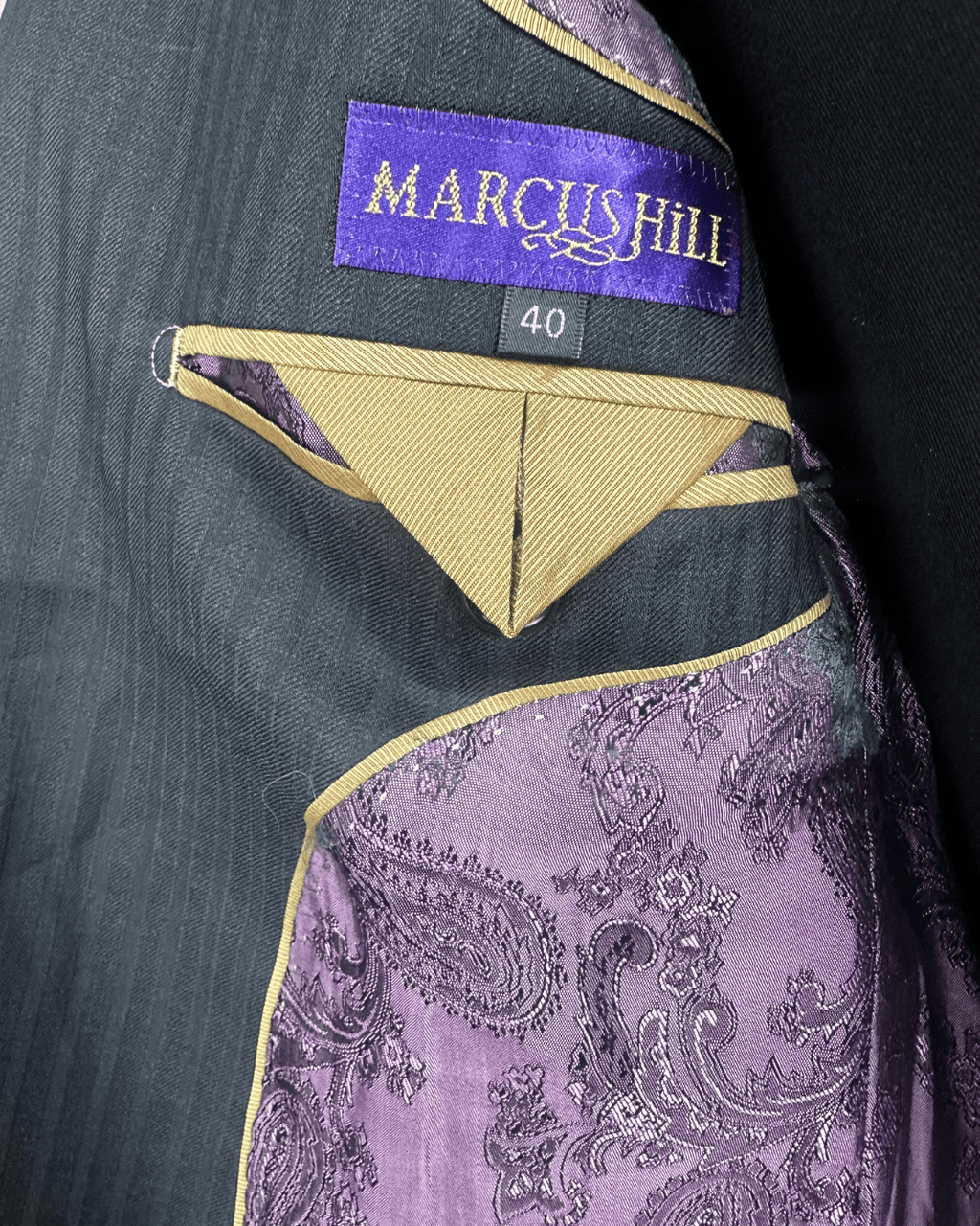 Marcus Hill Pinstripe Blazer - Funkify