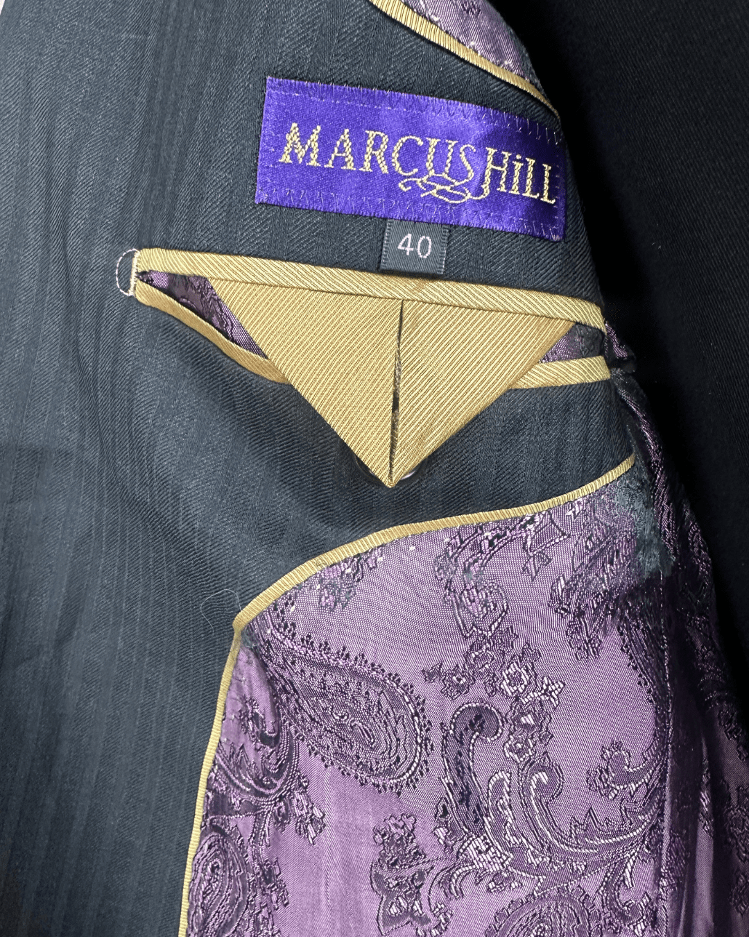 Marcus Hill Pinstripe Blazer - Funkify