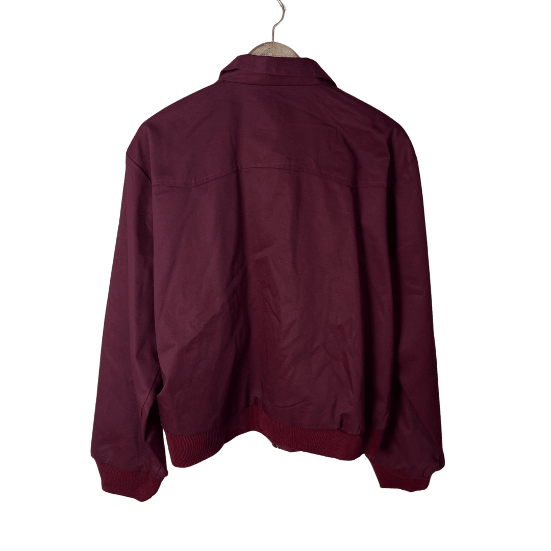 Maroon Harrington Jacket Large - Funkify