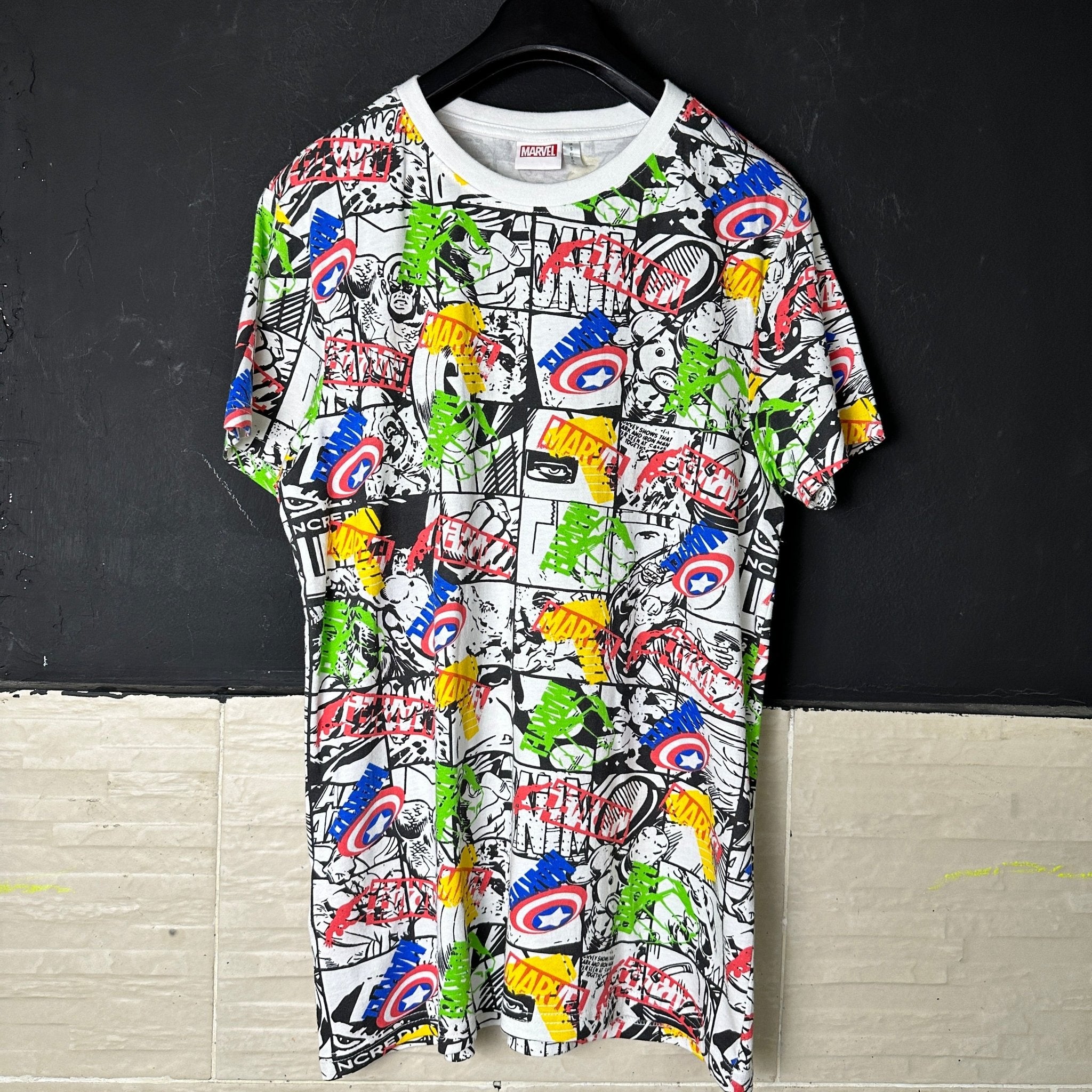 Marvel All-Over-Print Tee - Funkify