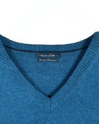 Massimo Dutti Cotton Cashmere Sweater Large - Funkify