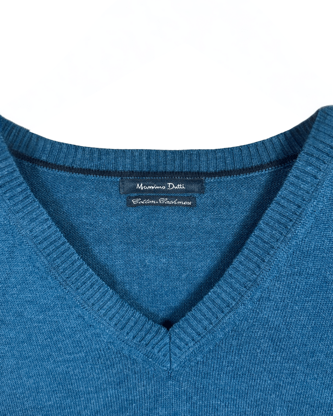Massimo Dutti Cotton Cashmere Sweater Large - Funkify