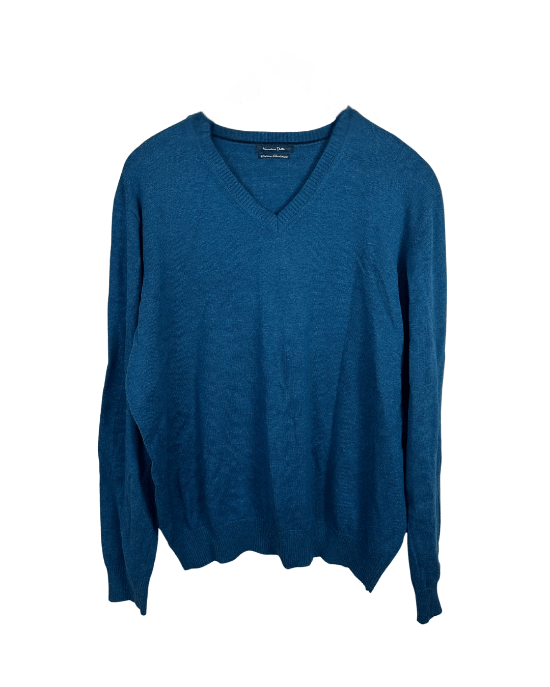 Massimo Dutti Cotton Cashmere Sweater Large - Funkify