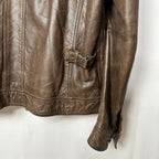 Massimo Dutti Genuine Leather Jacket XL - Funkify