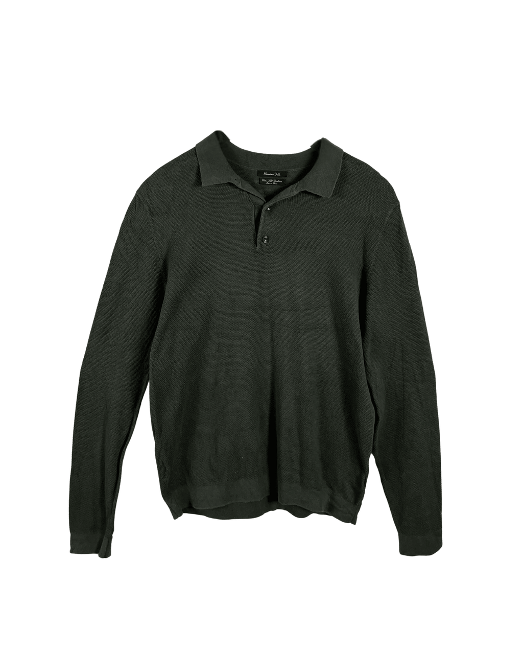 Massimo Dutti Polo - Neck Sweatshirt - Large - Funkify