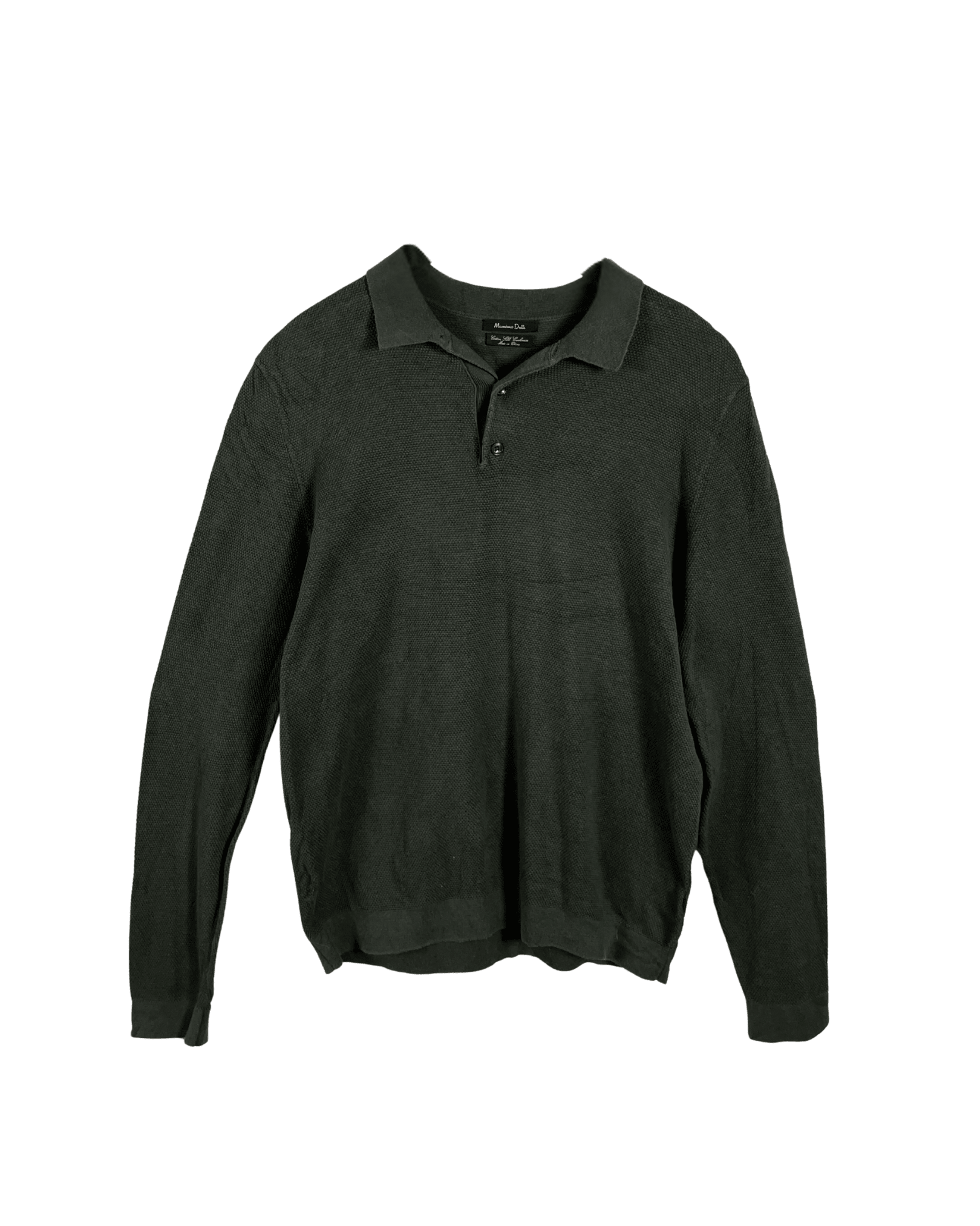 Massimo Dutti Polo - Neck Sweatshirt - Large - Funkify